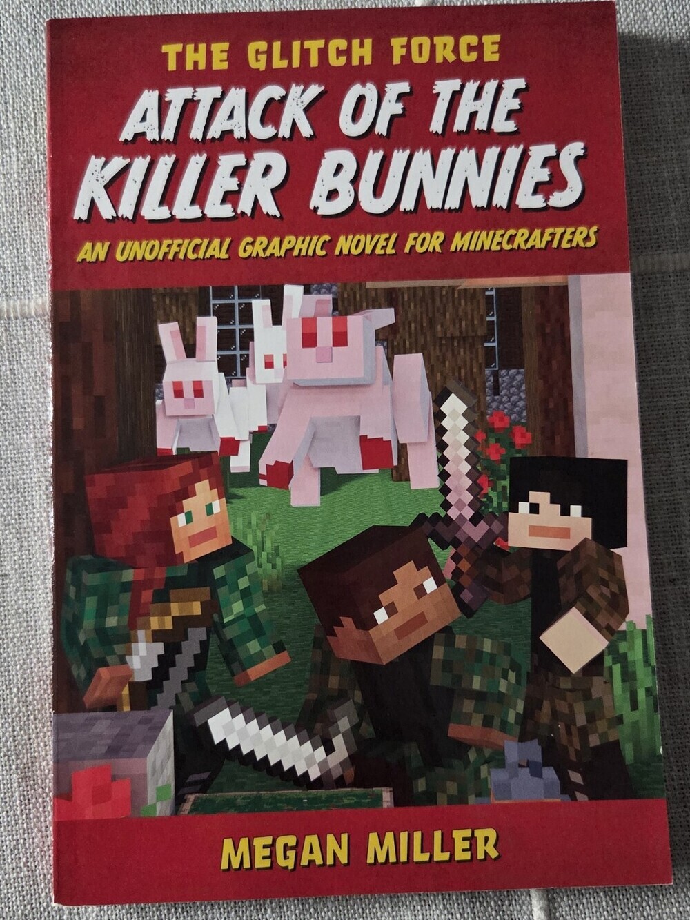 The Glitch Force Attack of the Killer Bunnies Megan Miller PB Scholastic 2023